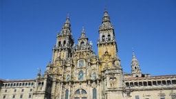 Kathedrale in Santiago de Compostela