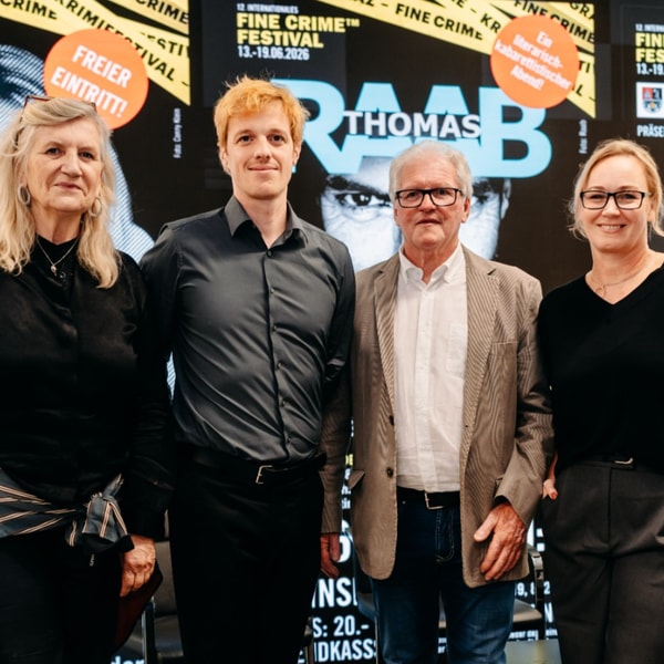 Fine Crime am Gadollaplatz: Hans Breitegger und Angelika Hager