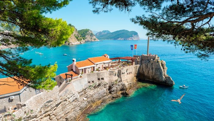 Küste und Meer in Montenegro