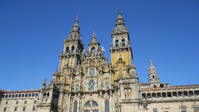 Kathedrale in Santiago de Compostela